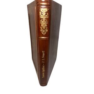 Knopf Captain Lightfoot Fiction Book Faux Leather Gilt Ornate Dark Academia